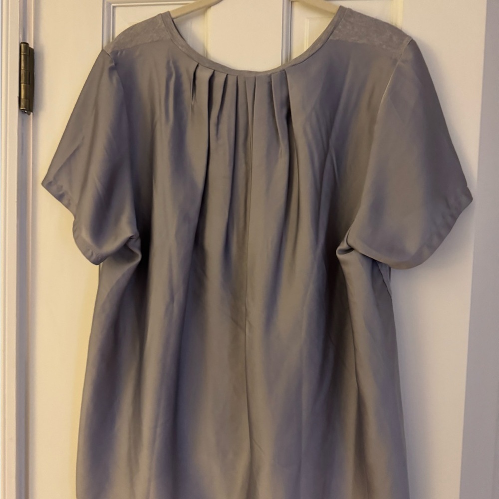 Elegant Gray Women's Top